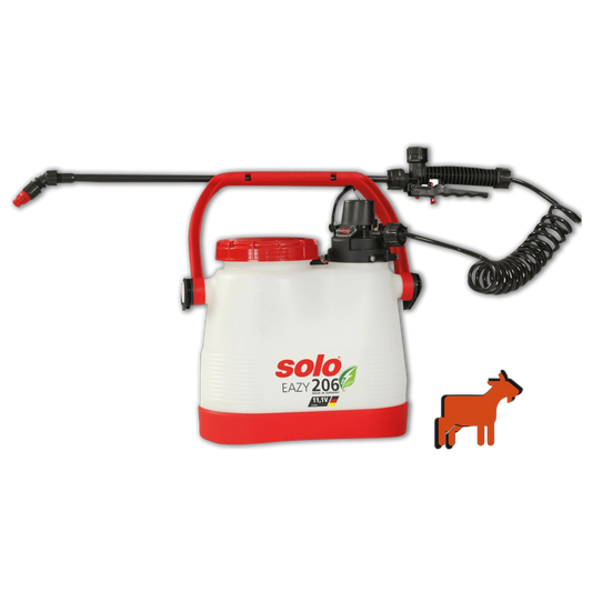 Solo 206 6 litre cordless battery garden sprayer – made in Germany, front product shot