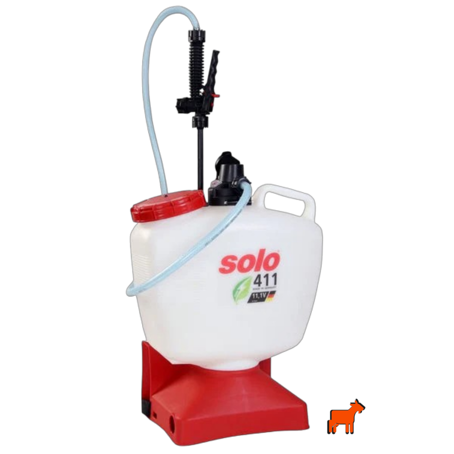 Solo 411Li 10L battery backpack sprayer made in Germany – 170 minute runtime, 2.5 bar pressure