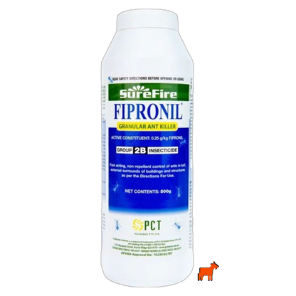 Surefire Fipronil Granular Ant Killer 500g – non-repellent Fipronil for ant nest elimination in lawns and garden beds
