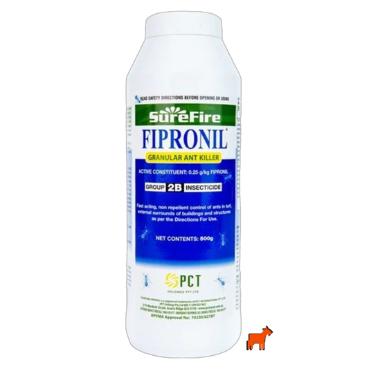 Surefire Fipronil Granular Ant Killer 500g – non-repellent Fipronil for ant nest elimination in lawns and garden beds