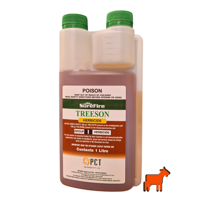 SureFire Treeson Herbicide for control of woody weeds, trees and brush in Australian vegetation management