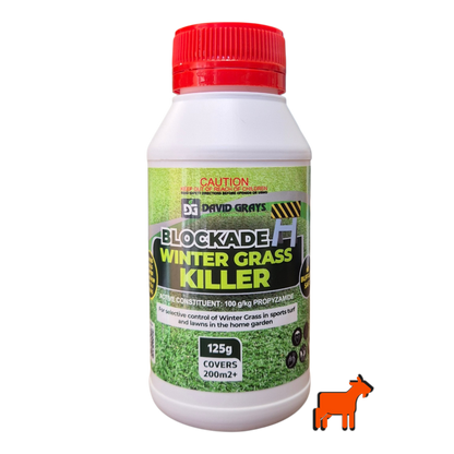 Wintergrass Killer herbicide product for post-emergent control on buffalo and couch lawns
