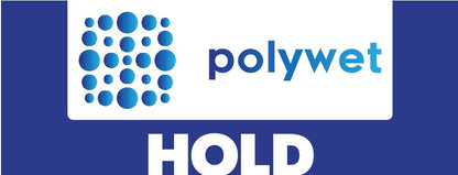 Polywet Hold residual wetting agent product range – 2L, 4L and 20L for dry patch prevention in Australian turf